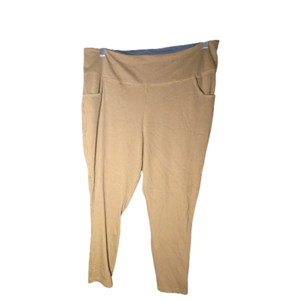 Women with Control Renee Greenstein 18P Tan Pants NWOT